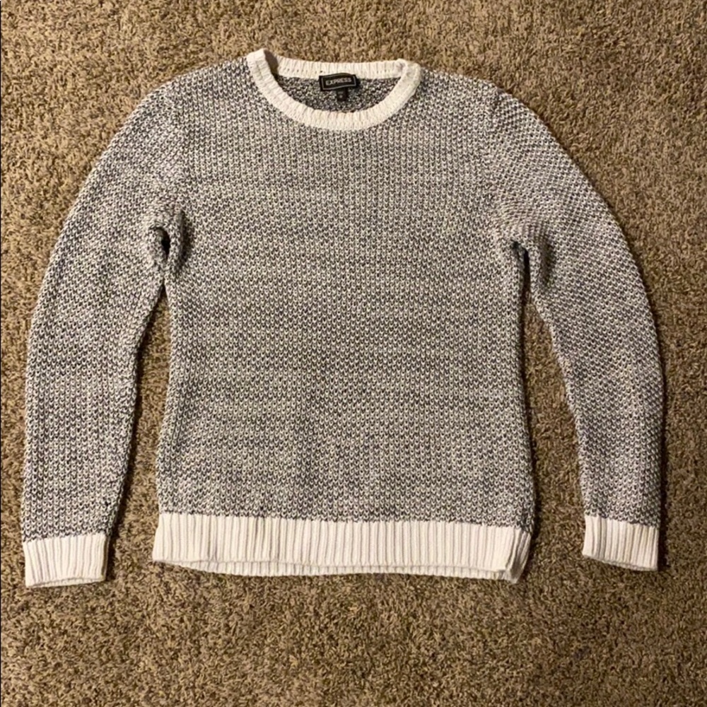 Express long sleeve knit shirt